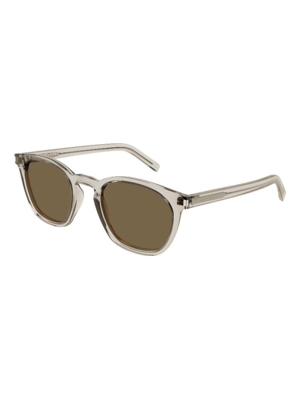 New Saint Laurent Unisex Sunglasses Brown Square Lens Acetate Frame SL 28 047 49
